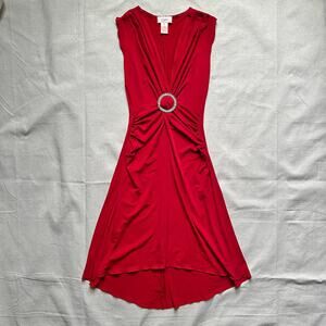 Candies Vintage 90s Red Dress Womens Small